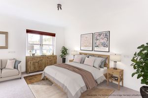 Bedroom Virtually Staged- click for photo gallery